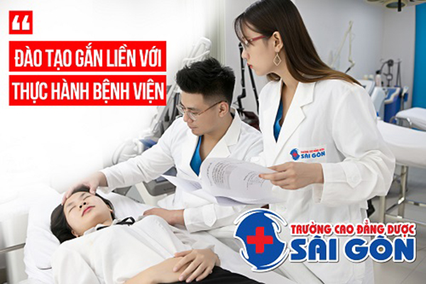 Trường Cao đẳng Dược Sài Gòn đào tạo gắn liền thực hành bệnh viện