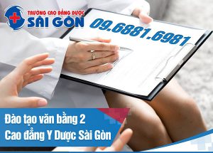 Thông Báo Tuyển Sinh Văn Bằng 2 Cao Đẳng Y Dược Sài Gòn Năm 2019