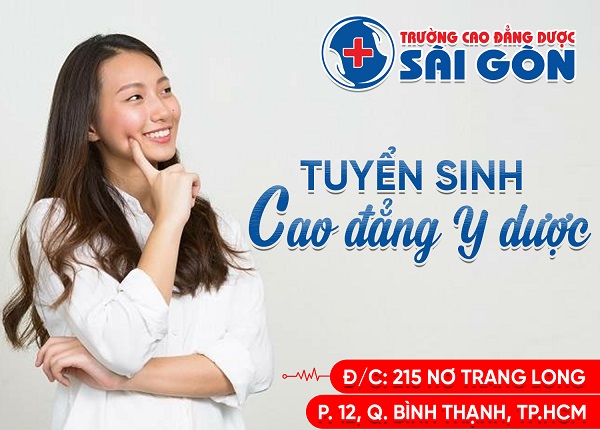 Trường Cao đẳng Dược Sài Gòn thông báo tuyển sinh Cao đẳng Y Dược Sài Gòn năm 2019