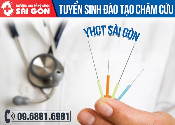 Trường Cao đẳng Dược Sài Gòn đào tạo chấm cứu YHCT