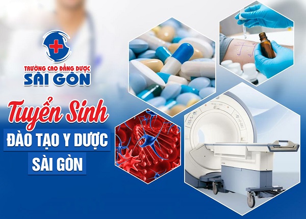 Trường Cao đẳng Dược Sài Gòn tuyển sinh đào tạo Y Dược Sài Gòn chất lượng