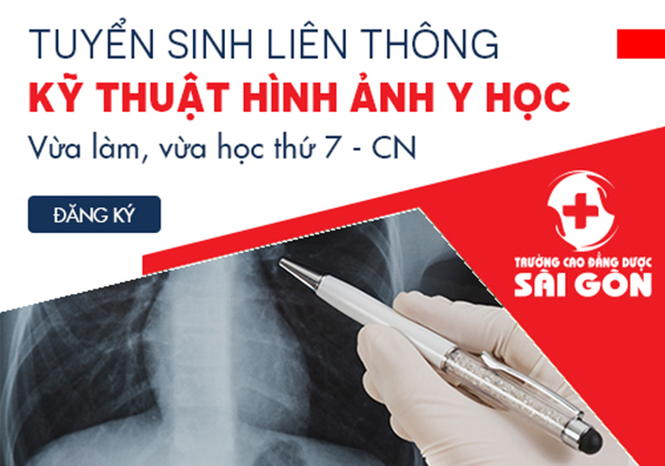 Trường Cao đẳng Dược Sài Gòn tuyển sinh Liên thông Cao đẳng Kỹ thuật hình ảnh Y học Sài Gòn