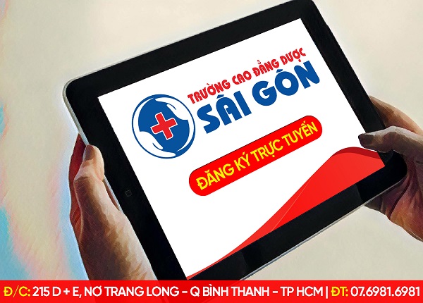 Trường Cao Đẳng Dược Sài Gòn tiến hành tuyển sinh trực tuyến Cao đẳng Dược năm 2019