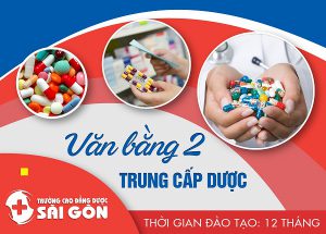 văn bẳng 2 trung cấp dược đào tạo 12 tháng trường cao đẳng dược sài gòn