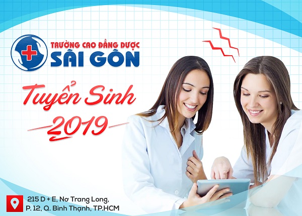 Trường Cao đẳng Dược Sài Gòn tuyển sinh Cao đẳng Y Dược năm 2019