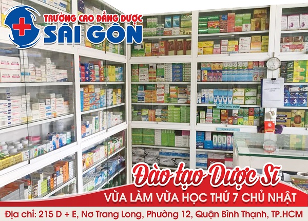 Trường Cao đẳng Dược Sài Gòn tuyển sinh đào tạo dược sĩ học ngoài giờ hành chính