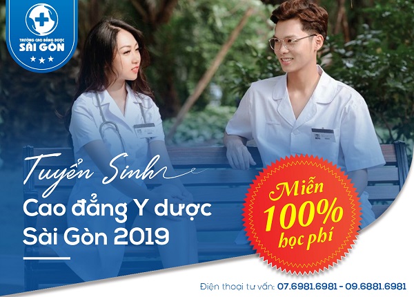 Trường Cao đẳng Dược Sài Gòn tuyển sinh Cao đẳng Y Dược năm 2019