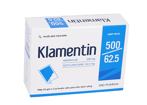 Klamentin® là thuốc có tác dụng điều trị trong thời gian ngắn hạn các bệnh liên quan đến nhiễm trùng vi khuẩn
