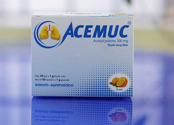 Thuốc Acemuc thường được điều trị các bệnh về đường hô hấp