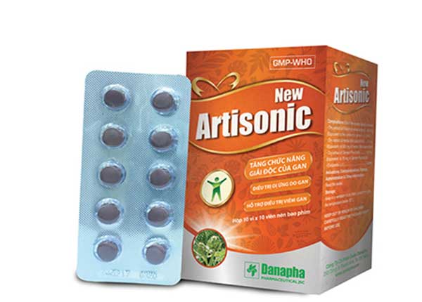 Thuốc Artisonic New có chức năng hỗ trợ giải độc gan