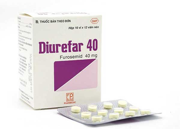 Thuốc Diurefar 40 có tác dụng điều trị tăng huyết áp, phù do tim, gan, thận