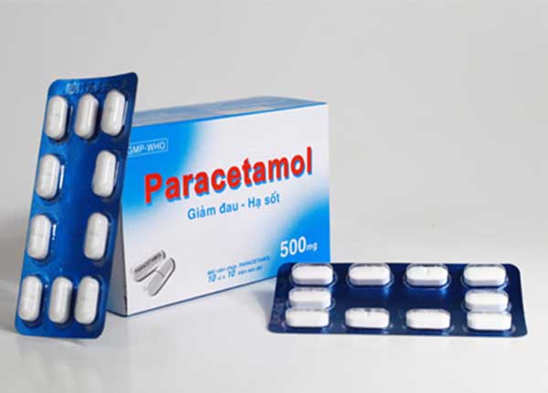 Thuốc giảm đau hạ sốt paracetamol có nhiều loại viên với liều khác nhau
