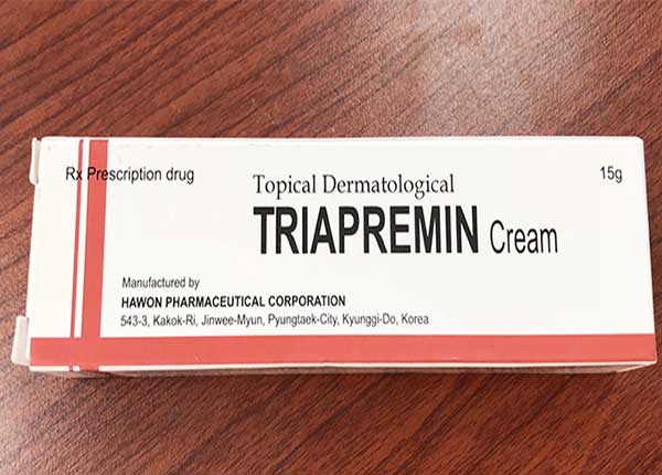 Thuốc Triapremin có tác dụng trong việc điều trị các chứng bệnh ngoài da