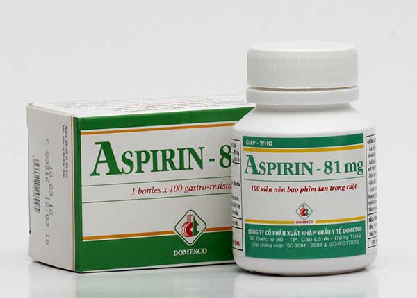 Thuốc Aspirin 81mg được dùng để chữa trị nhiều bệnh