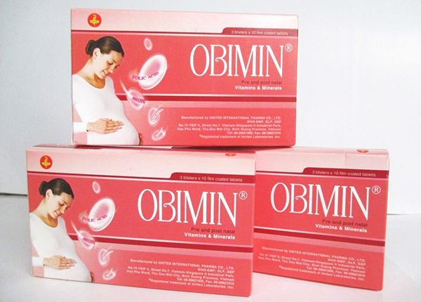 Obimin plus là loại thuốc cung cấp những dưỡng chất cần thiết cho quá trình mang thai