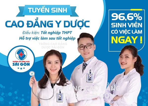 Trường Cao Đẳng Dược Sài Gòn tuyển sinh với điều kiện chỉ cần tốt nghiệp THPT