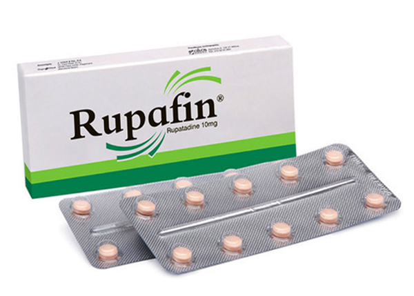 Thành phần hóa dược chính của thuốc Rupafin là chất Rupatadine