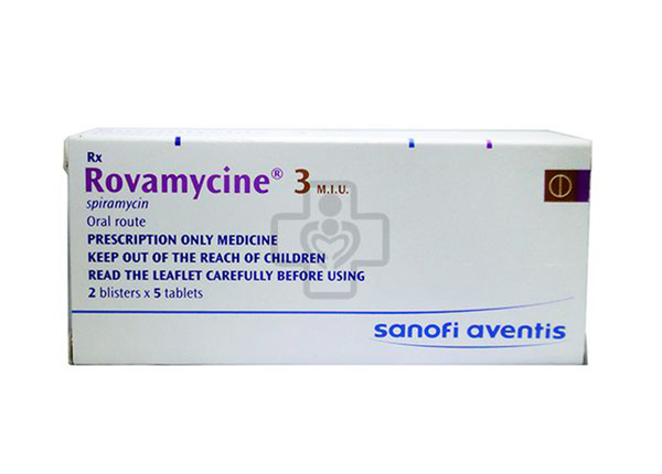 Rovamycine® được sử dụng để điều trị một số loại nhiễm trùng do vi khuẩn gây ra