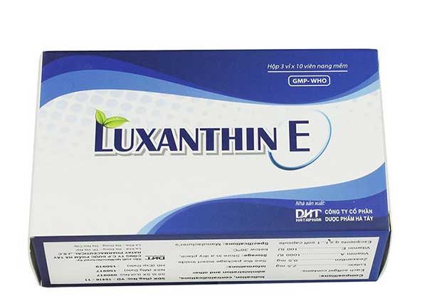 Luxanthine 2,5mg dùng trong các trường hợp điều trị một số bệnh về mắt