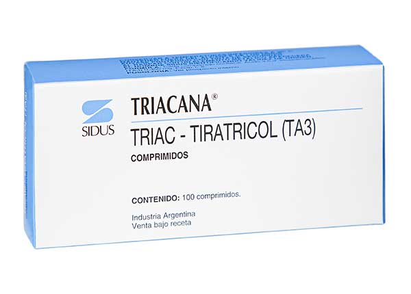 Triacana được chỉ định điều trị trong các trường hợp cần kìm hãm sự bài tiết của TSH