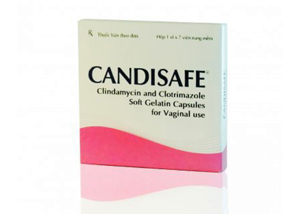 Candisafe là thuốc đặt âm đạo được bào chế dưới dạng viên nang mềm