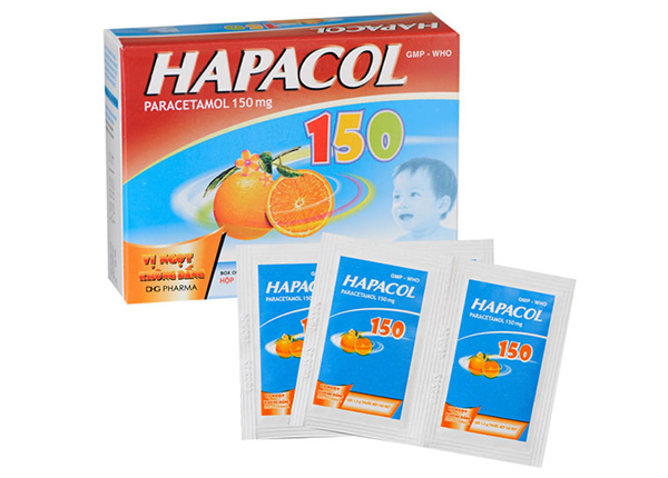 Hapacol 150 là một loại thuốc được sử dụng hiệu quả trong việc giúp hạ sốt giảm đau cho trẻ