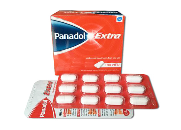 Panadol Extra có hiệu quả trong điều trị đau nhẹ đến vừa và hạ sốt