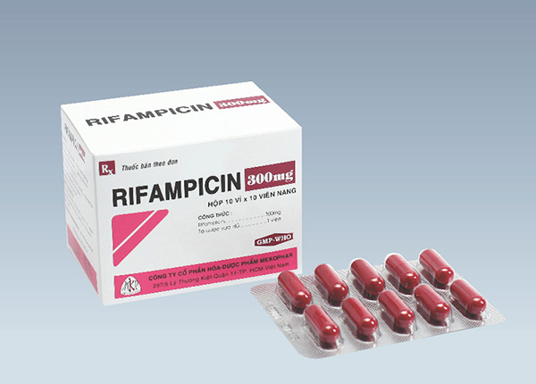 Thuốc rifampin là một kháng sinh sử dụng để ngăn ngừa và điều trị bệnh lao phổi
