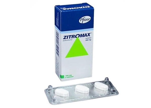 thuốc Zithromax 500 có thành phần là Azithromycin có tác dụng điều trị nhiễm khuẩn đường hô hấp dưới: