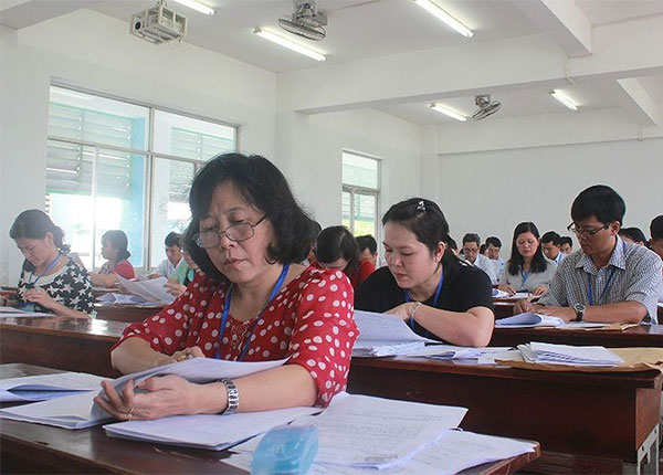 Hà Nam đã hoàn thành việc chấm thi THPT Quốc gia 2019