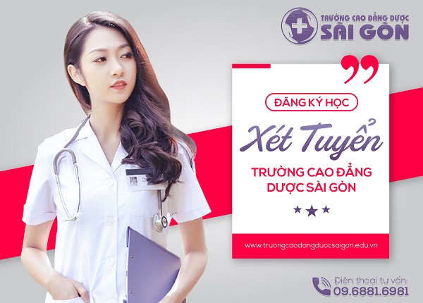 Trường Cao đẳng Dược Sài Gòn tuyển sinh Cao đẳng Y Dược năm 2019