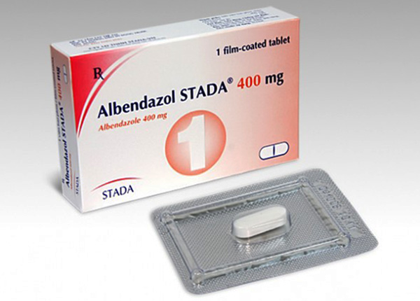 Albendazole 400mg là loại thuốc có tác dụng điều trị nhiễm trùng sán dây