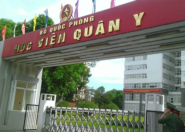 Học viện Quân Y thông báo những thí sinh đăng ký xét tuyển không hợp lệ