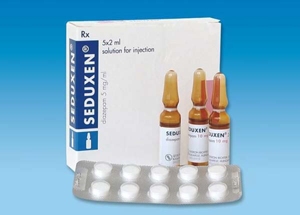 Thuốc Seduxen chứa hoạt chất Diazepam là một thuốc hướng thần thuộc nhóm 1,4-benzodiazepin