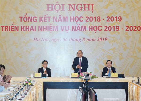 2019-2020 tiếp tục thực hiện theo lộ trình 9 nhóm nhiệm vụ chủ yếu và 5 nhóm giải pháp cơ bản đã đề ra