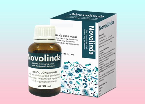 Thuốc Novolinda khắc phục các nguyên nhân gây mụn