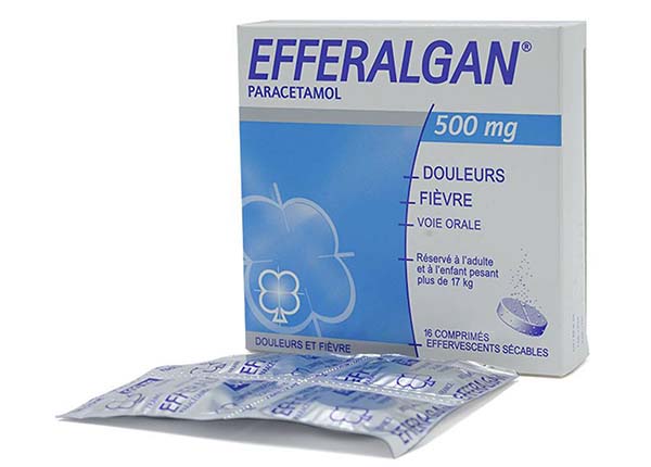 Efferalgan 500mg dùng trọng các trường hợp giảm đau và hạ sốt