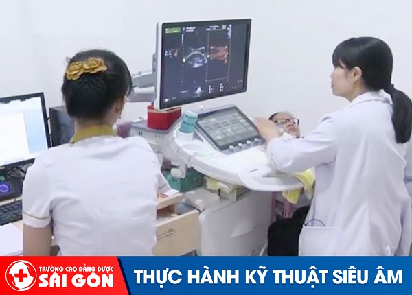 Trường Cao Đẳng Dược Sài Gòn đào tạo kỹ thuật siêu âm