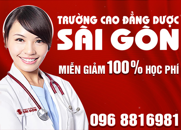 Miễn 100% học phí Trường Cao đẳng Y Dược học Sài Gòn Tp Hồ Chí Minh năm 2022