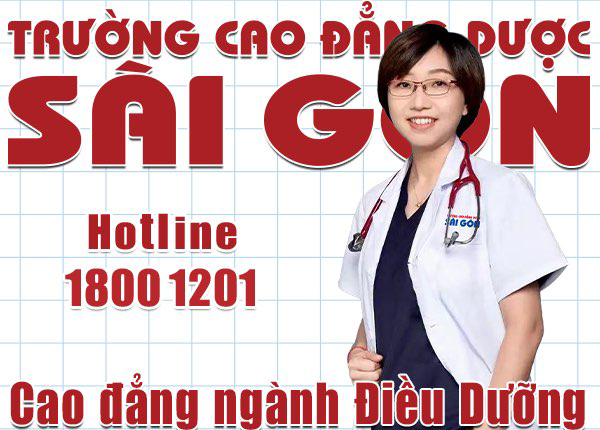 Trường Cao đẳng Dược Sài Gòn đào tạo ngành điều dưỡng