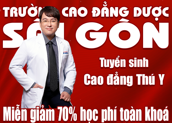 Trường Cao đẳng Dược Sài Gòn đào tạo Cao đẳng thú y